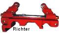Lünette, Setzstock gebaut von H. Richter Vorrichtungsbau GmbH Deutschland
