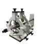 Lünette mit klappbarem Oberteil<br> für Extruderschnecken, Schneckenwellen, Kugelumlaufspindeln, etc., gebaut von H. Richter Vorrichtungsbau GmbH, Deutschland, thumbnail