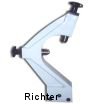 Luneta seguidera con 2 pínolas, fijacion lateral, construido por H. Richter Vorrichtungsbau GmbH, Alemania, thumbnail