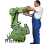 Lunetta a forma di C - con parte superiore pieghevole, costruito da H. Richter Vorrichtungsbau GmbH, Germania, thumbnail