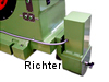 Moving the steady rest on the lathe bed, construit par H. Richter Vorrichtungsbau GmbH, Allemagne, thumbnail